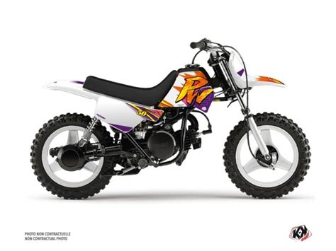 Kit déco Motocross KUTVEK Memories Yamaha 50 PW toutes années 3AS RACING