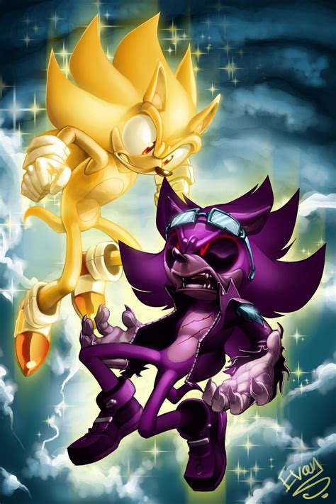 Scourge The Hedgehog Vs Sonic