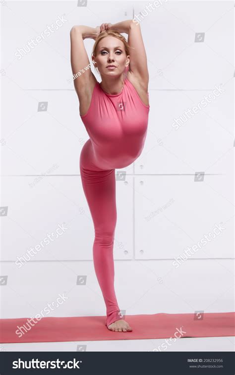 Beautiful Sexy Blonde Perfect Athletic Slim Stock Photo Edit Now 208232956