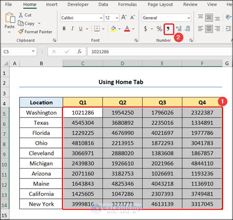 How To Change Comma Style In Excel Quick Methods Exceldemy