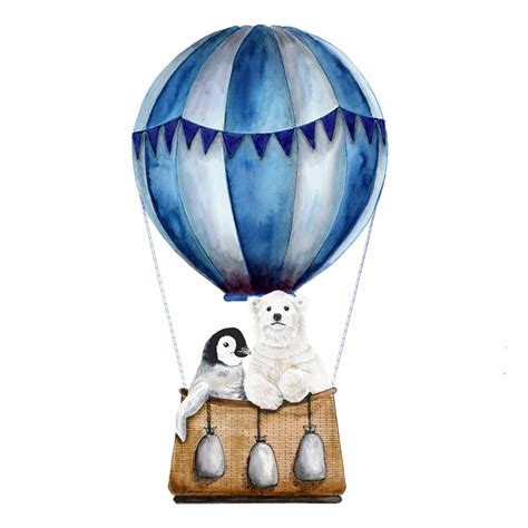 Hot Air Balloon Painting At Explore Collection Of