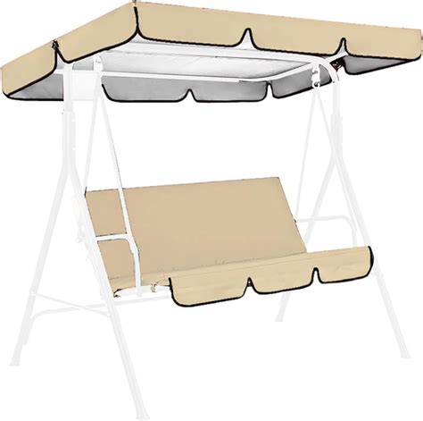 Amazon Typutomi Patio Swing Canopy Cover Set Lx W