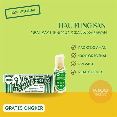 Jual Cheng Sie Lung Hau Fung San Obat Sariawan Shopee Indonesia