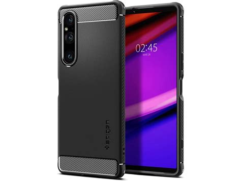 Spigen Rugged Armor Case Sony Xperia 1 V Hoesje