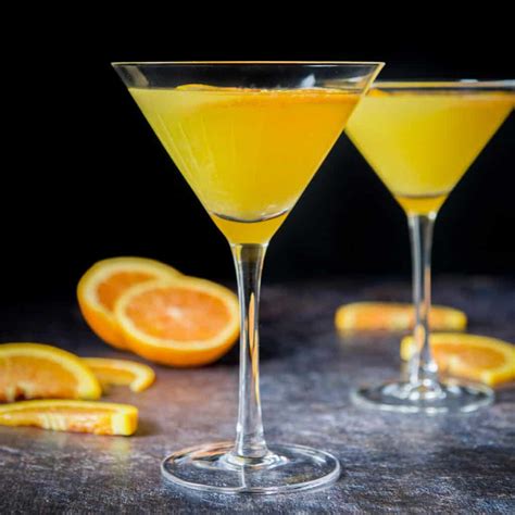 Orange Martini - Dishes Delish