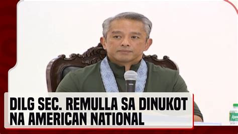 Umano Y Kidnappers Na Dumukot Sa Isang American National Sa Zamboanga