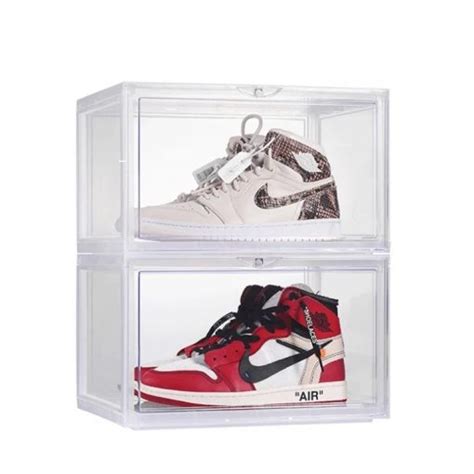 10 Stk MAGNETIC Drop Side Sneaker Box Shoeinbox Dk KUN 995 00