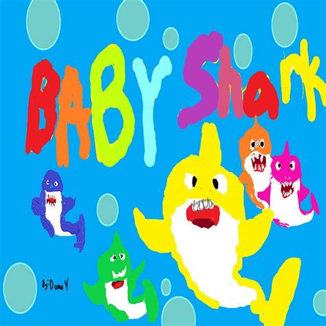 Baby Shark Digital Art by Donovan Moody