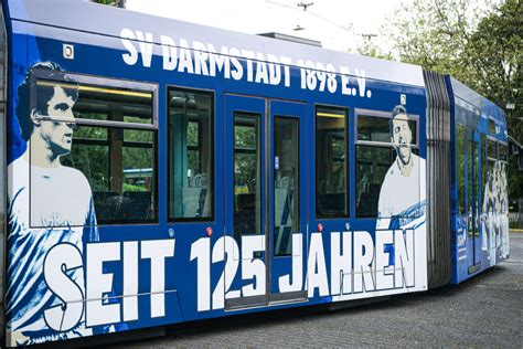 Sv Und Heag Mobilo Gmbh Weihen Lilien Stra Enbahn Ein Sv Darmstadt