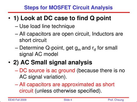 Ppt Ee40 Lec 20 Mos Circuits Powerpoint Presentation Free Download