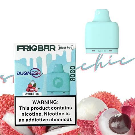 PODDIS Freemax Friobar Blast Pod Disposable Vape 8000 Puffs Nic50mg