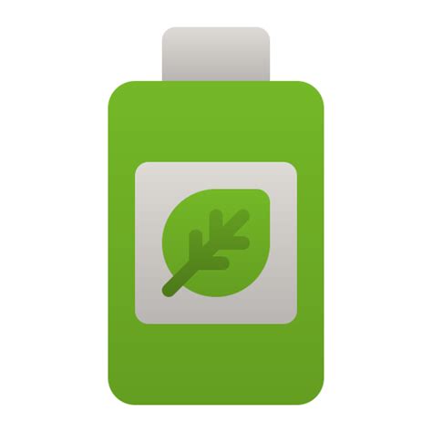 Eco Battery Generic Flat Gradient Icon