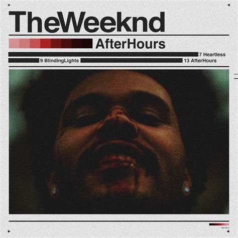 The Weeknd - After Hours : r/freshalbumart