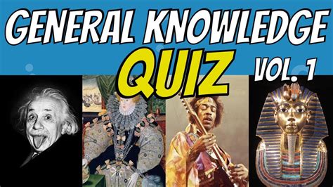 Think Youre Smart Try This 50 Question General Knowledge Quiz And Prove It Youtube