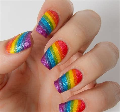 17 Stunning Rainbow Nail Art Designs 2023 Sheideas