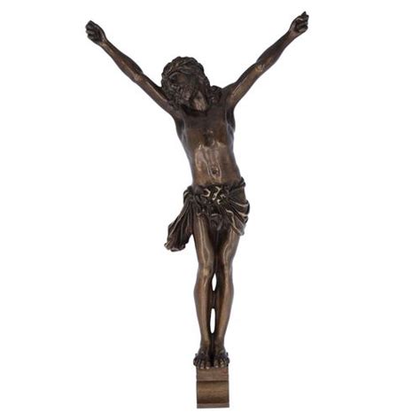 French Bronze Crucifix Bronzes Hemswell Antique Centres