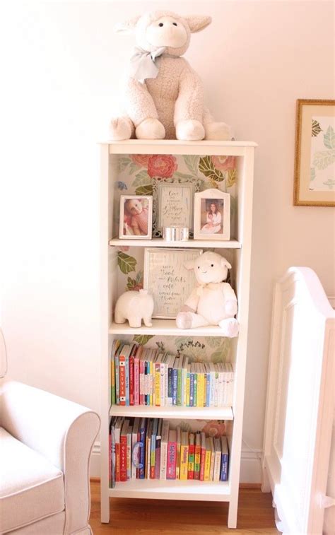 Nursery Bookshelf Nursery Design Girl Baby Room Decor