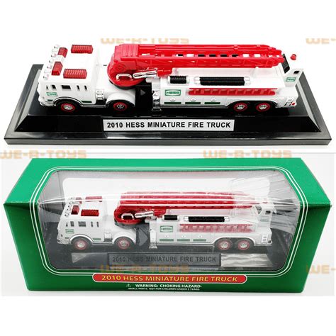 2010 Hess Miniature Fire Truck - Walmart.com