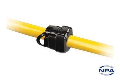 Strain Relief Bushing Straight Thru For Round Cables Black NPA