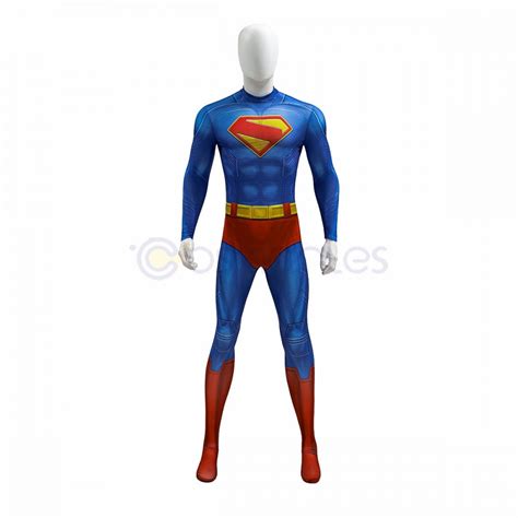 2025 Superman Legacy Clark Cosplay Costumes Cotton Jumpsuits