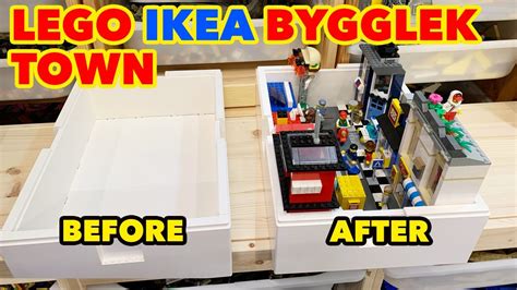 A town in LEGO IKEA Bygglek box - YouTube