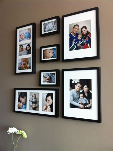 Picture wall. Black frames Frame Wall Collage, Picture Gallery Wall, Gallery Wall Layout, Photo ...