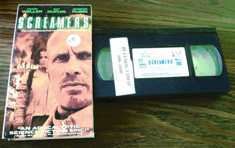 Screamers Vhs Closed Captioned Peter Weller Roy Dupuis