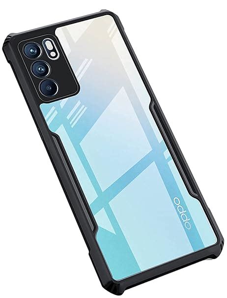 Mobiktc Oppo A Rugged Armor Shockproof Crystal Clear Back Cover Case