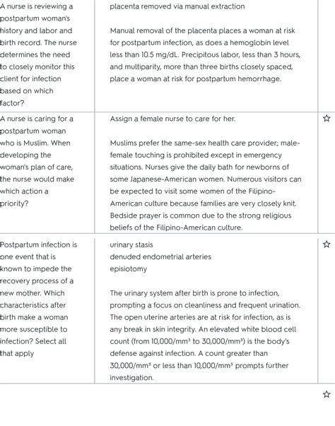 SOLUTION Ob Chapter 16 Nursing Management During The Postpartum Period