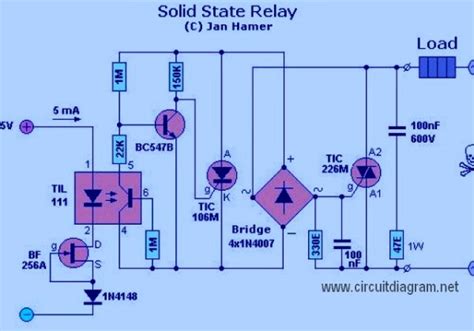 Solid State Relay design Tags - Electronic Circuit Diagram