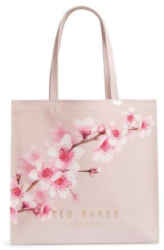 Ted Baker Large Icon Pammcon Soft Blossom Tote Cherry Blossom Print