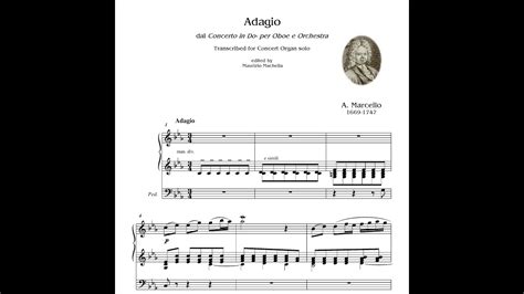 Alessandro Marcello Adagio From Concerto In D Minor