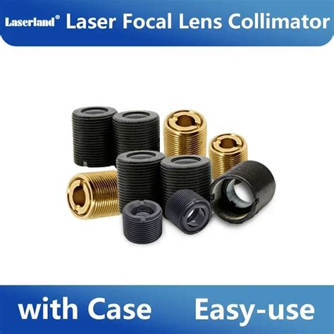 Laser Diode Collimating Lens With Case Focal Collimator Collimater