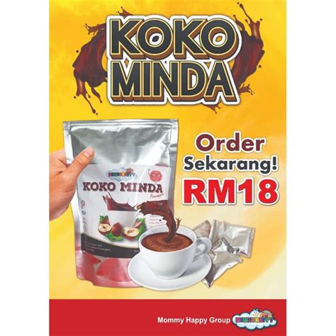 MINUMAN BERKHASIAT KOKO MINDA Shopee Malaysia