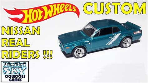 TROCANDO Rodinhas 1 64 CUSTOM HotWheels Nissan CUSTOM Hot Wheels