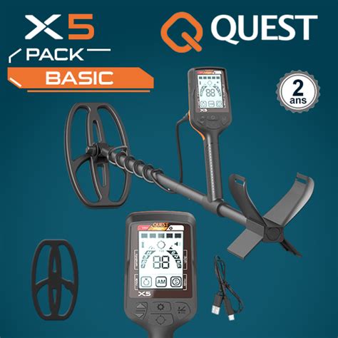 Quest X5 : le détecteur de métaux pour bien débuter