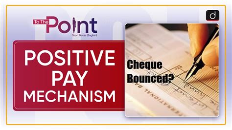 Positive Pay Mechanism To The Point Drishti Ias English Youtube