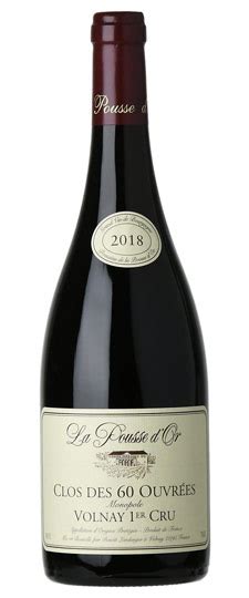 2018 Domaine de la Pousse d Or Volnay 1er Cru Clos des 60 Ouvrées