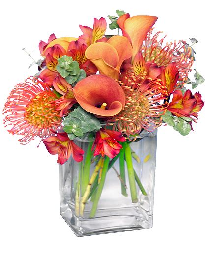 Burnt Sienna Flower Arrangement Vase Arrangements Flower Shop Network