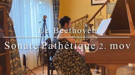 Lv Beethoven Piano Sonata Pathetique Op Adagio Cantabile Youtube