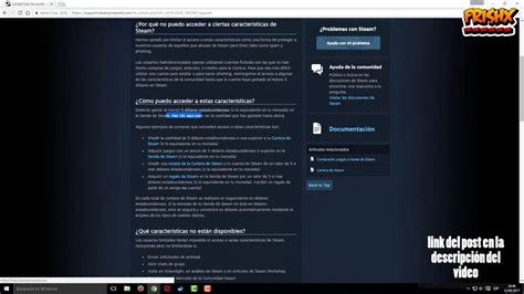 Quitar Limitaciones De Cuenta De Steam Agregar Amigos En Steam 2017 Youtube