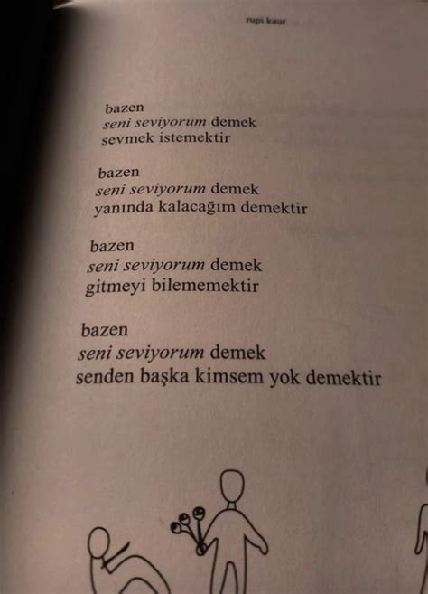 Rupi Kaur Bu Beden Benim Evim Ilham verici sözler Ayrılık sözleri