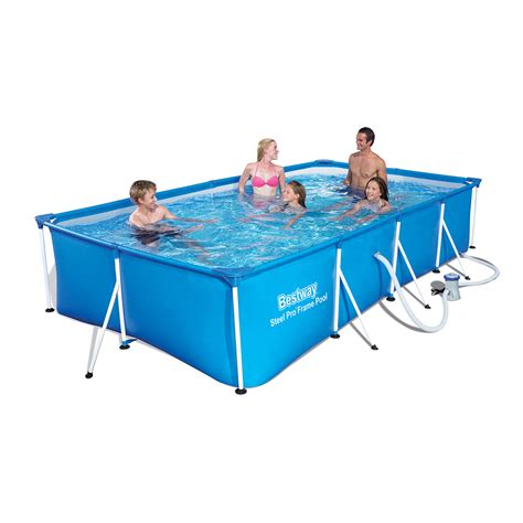 Piscina Steel Pro Frame Pool 400 Bestway 56424 Plan