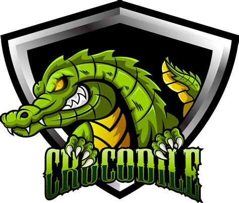 Crocodile Sport Mascot Logo Design By Visink Thehungryjpeg