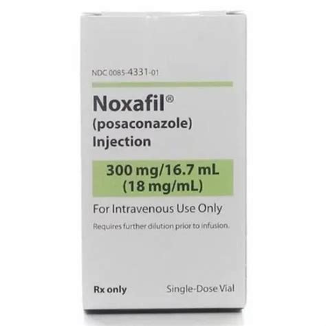 Posaconazole 40mg Noxafil Suspension Syrup Prescription Treatment