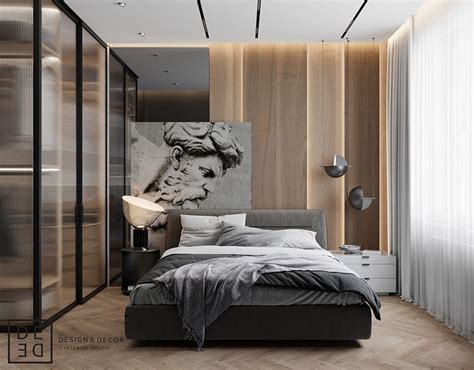 De De Eco Minimalism Apartment On Behance Bedroom Interior Bedroom