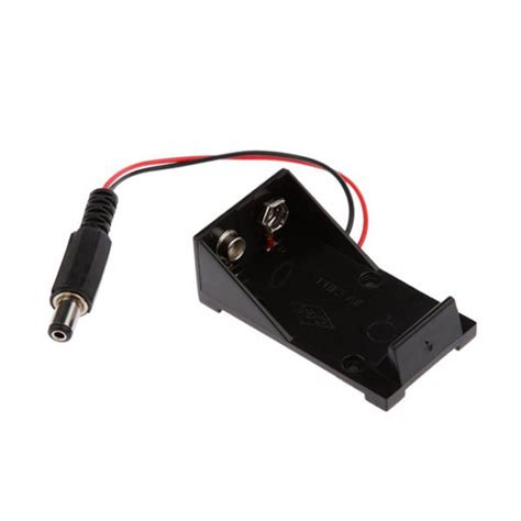 Battery Holder 9v Standard 2 1mm Dc Male Plug Ram Electronics Website