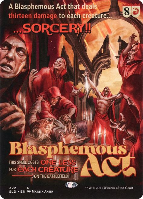 Blasphemous Act · Secret Lair Drop (SLD) #322 · Scryfall Magic The ...