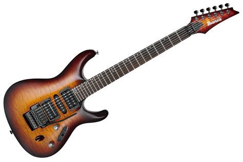 Ibanez S5570 Rbb Royal Brown Burst Guitare Metal Moderne