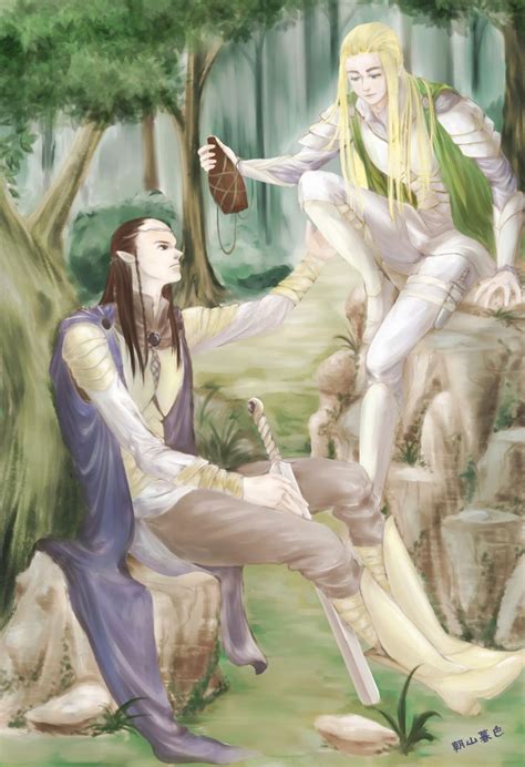 Elrondthranduil By Royacc On Deviantart Thranduil Lotr Lotr Elves